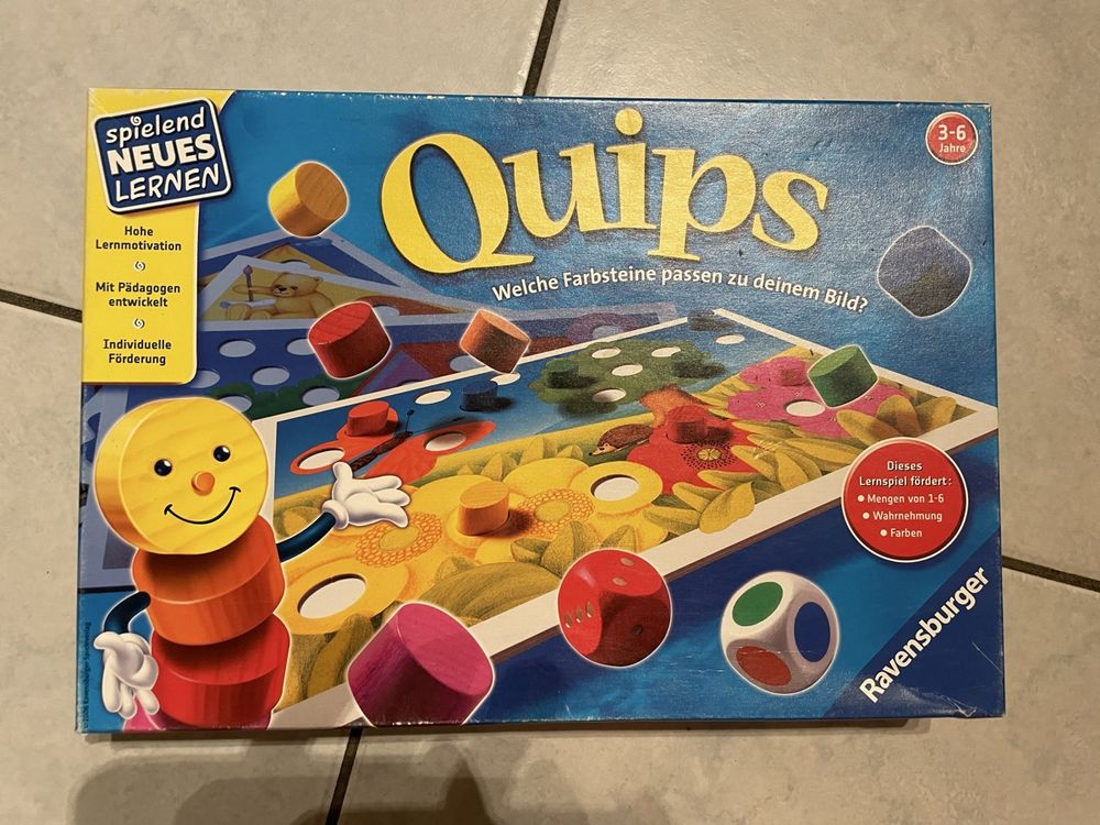 Ravensburger Quips - Farben lernen, 3-6 Jahre, (Gebraucht) in ...