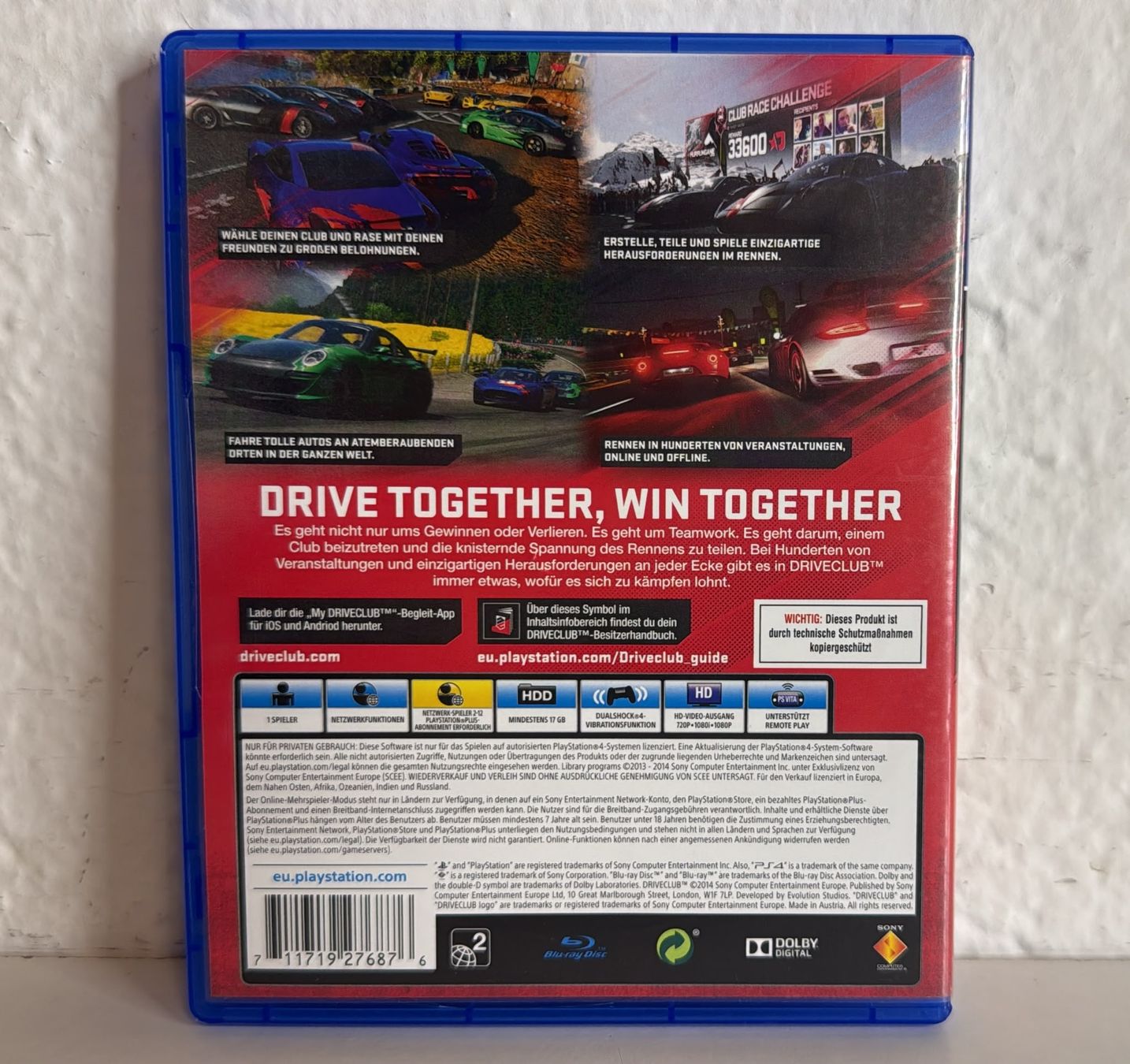 Giochi: Driveclub PS4 Spiel  – Usato da Ehrendingen venduto da lax21 1