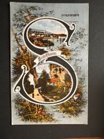 Postkarte Solothurn 1921 litho  (P404)