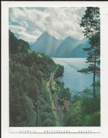 AK 1958 Gotthardbahn am Vierwaldstättersee