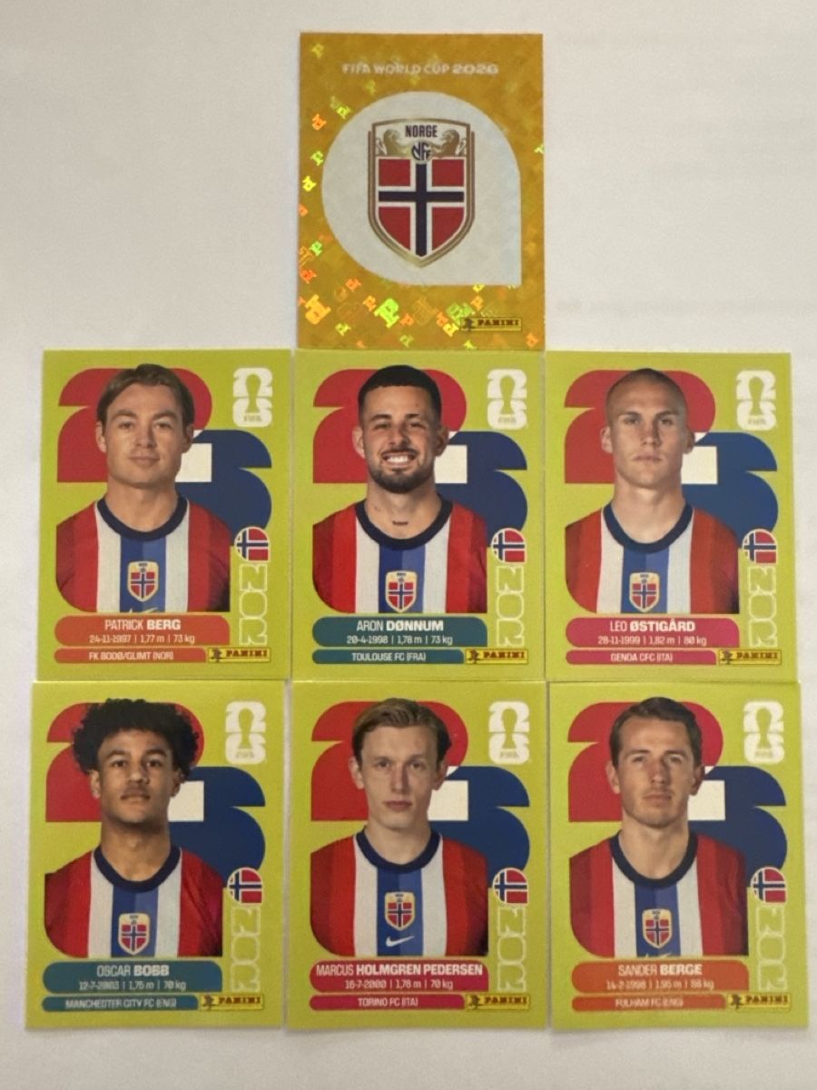Panini Sammelbilder & Trading cards: Panini WM 2026 Norwegen  – Neu (gemäss Beschreibung) aus Kreuzlingen von DennisA27