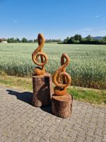 Holzdeko Notenschlüssel