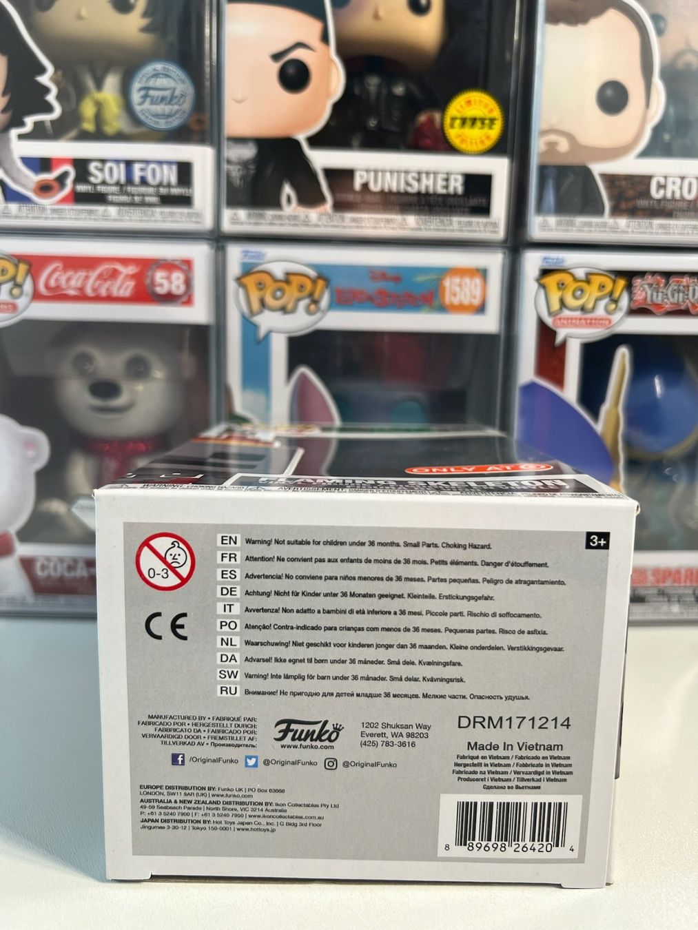 Funko Statuette: Funko POP! Games Minecraft Flaming Skeleton Edition Limitée – Nuovo e nell'imballaggio originale da Le Mouret venduto da perfectbijou 5