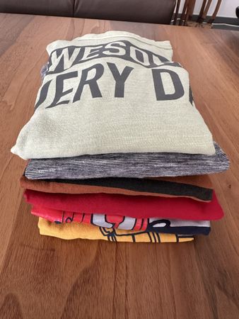 6 Kinder Langarmshirts Grösse 116