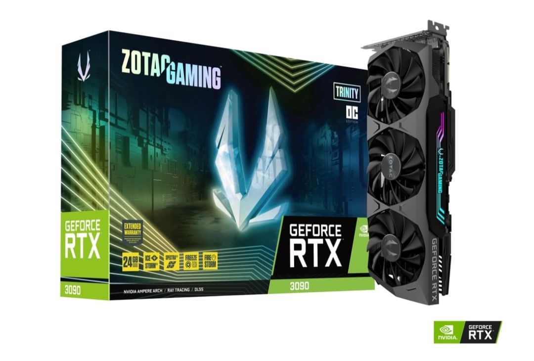 Nvidia Grafikkarten: ZOTAC GAMING GeForce RTX 3090 Trinity OC – Gebraucht aus Weiach von mar_nc26