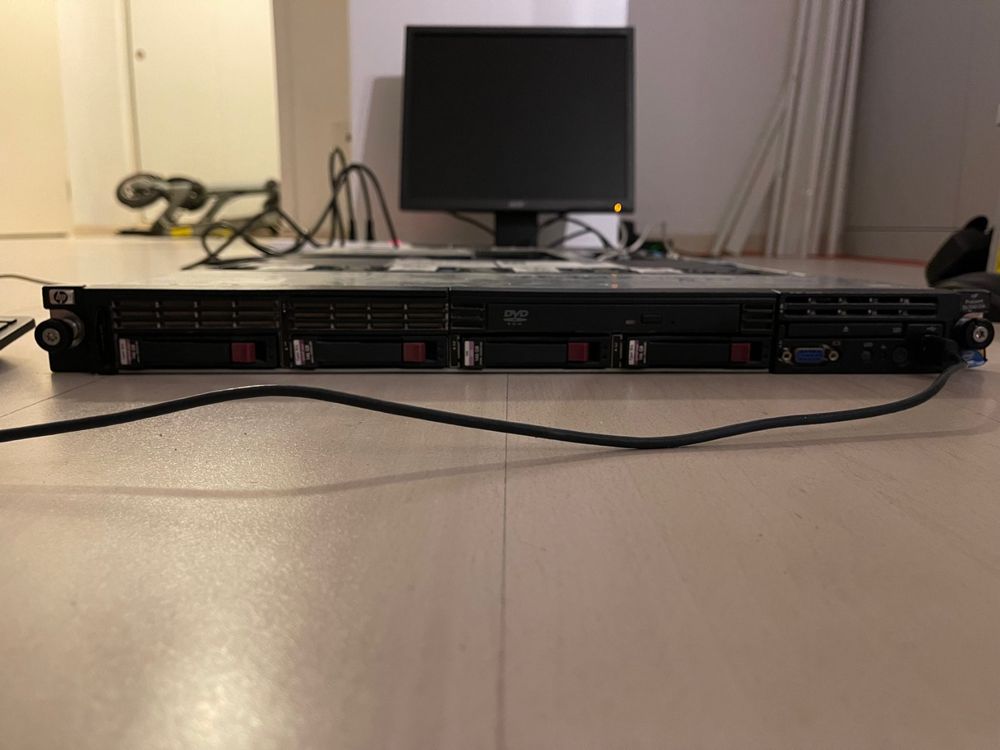 Hp Proliant Dl360 G6 12GB ECC 4*146GB SAS Drive 2* XeonX5650 Kaufen