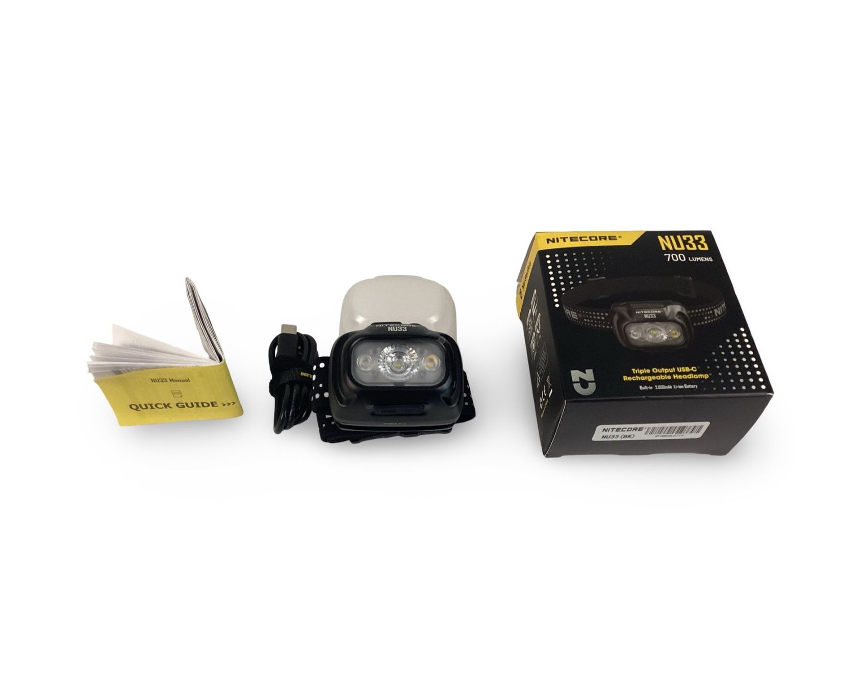 NiteCore Lampes: NITECORE Stirnlampe NU33 – Neuf (Voir description) à Zürich par Restwert_Zuerich