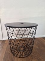 Side table with storage space