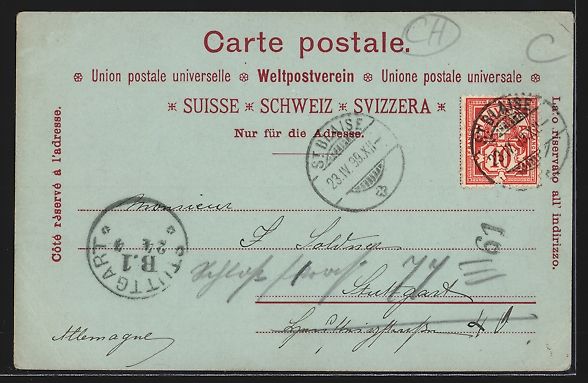 Cartoline postali: Mondschein-AK Neuchâtel, Blick auf die  – Usato da Berlin venduto da bartko-reher 1
