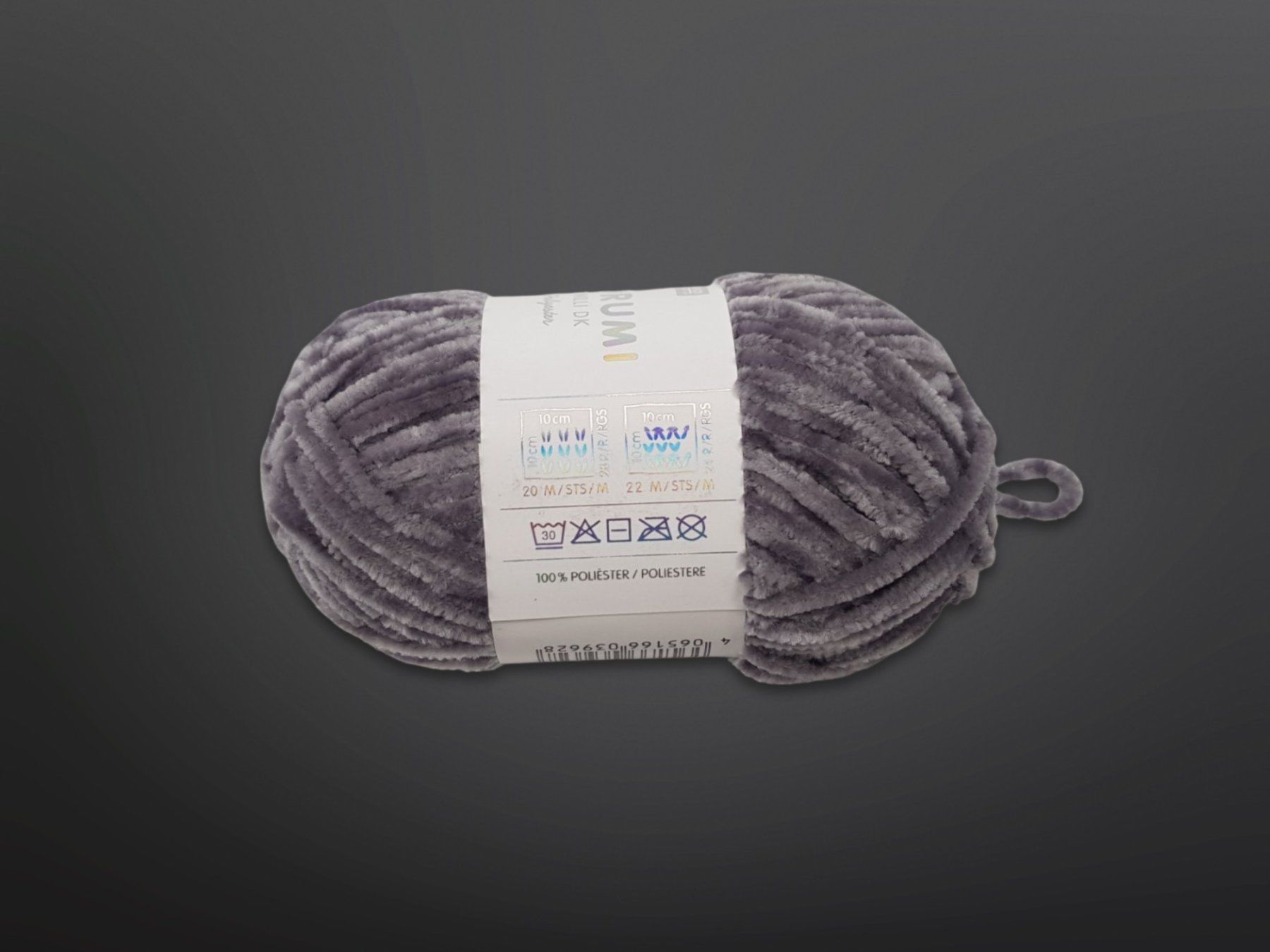 Lana: RICO DESIGN flauschiges Garn Grau 10 Stk. – Nuovo (secondo la descrizione) da Suhr venduto da Restwert_Suhr 5