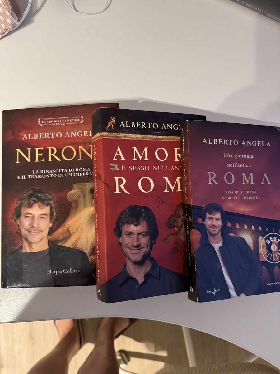 Libri: 3x libri di Alberto Angela – Usato da Dübendorf venduto da Ilsaporedelviaggio