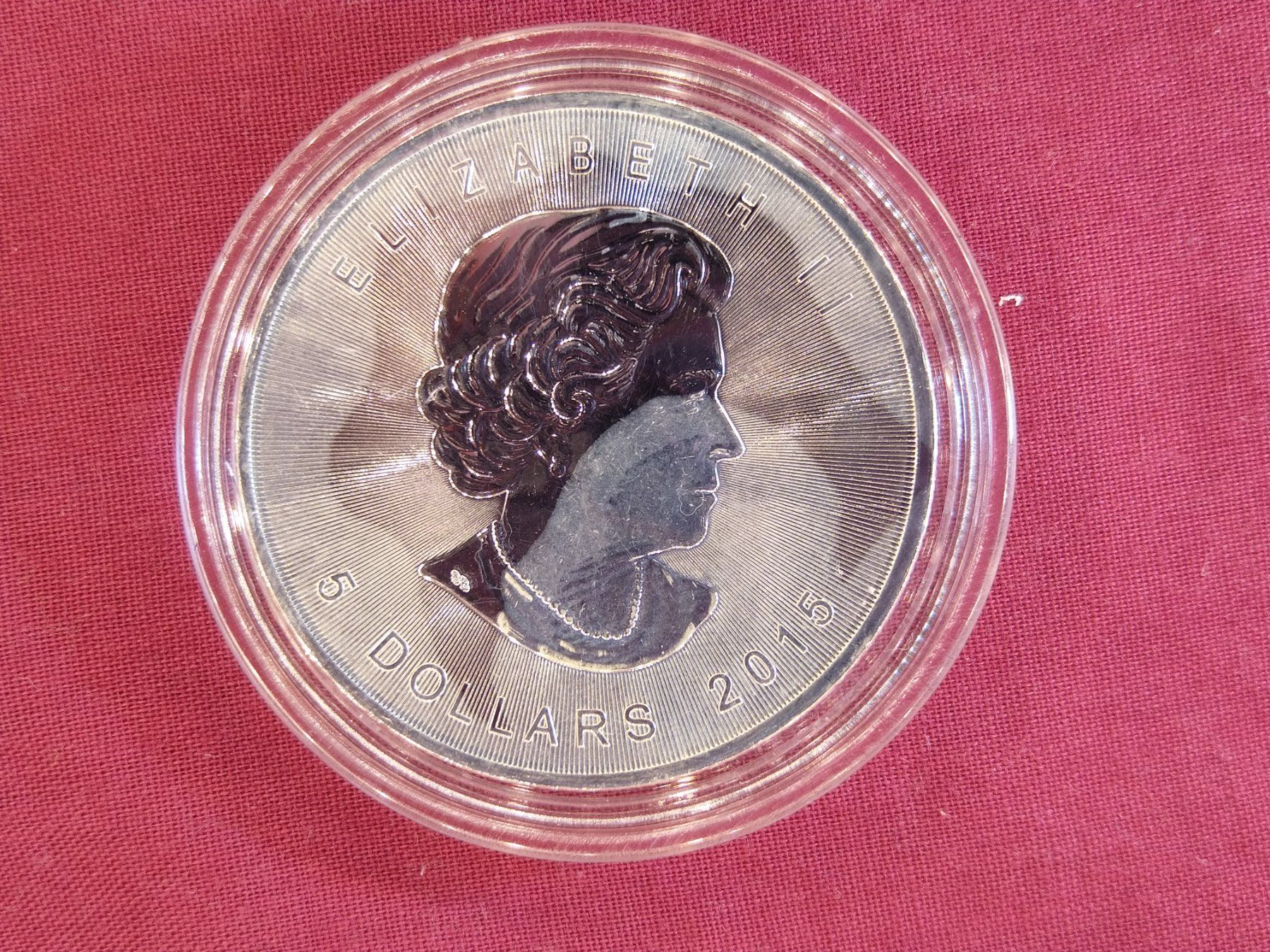 Alle Münzen: Silber Maple Leaf 1 oz - 2015 – Gebraucht aus Dättlikon von Quarz58 2