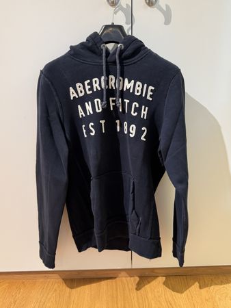 Abercrombie & Fitch Kapuzenpullover dunkelblau Grösse S