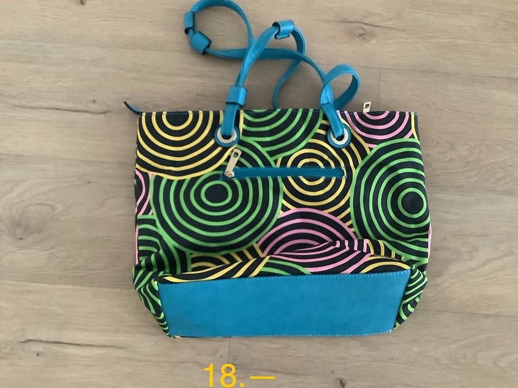 Taschen: Sommertasche mit Eule Motiv – Gebraucht aus baar von Wottau 1