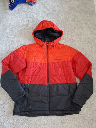Veste matelassée Columbia homme rouge/noir taille L 