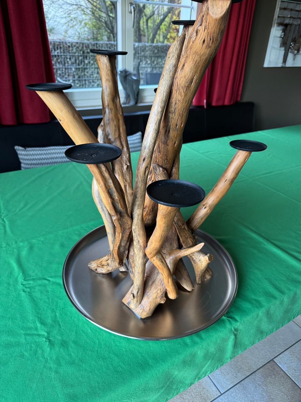 Portacandele: Origineller Kerzenständer aus Holz – Nuovo (secondo la descrizione) da Niederhasli venduto da Sam2020 3