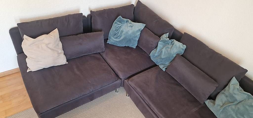 Sofas: IKEA SÖDERHAMN Sofa in Anthrazit/Schwarz – Gebraucht aus Balgach von Thatsboooo181 1