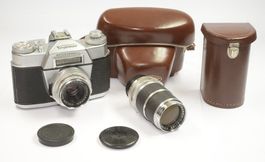 Voigtländer Bessamatic outfit mit 2 Objektiven 2327/66