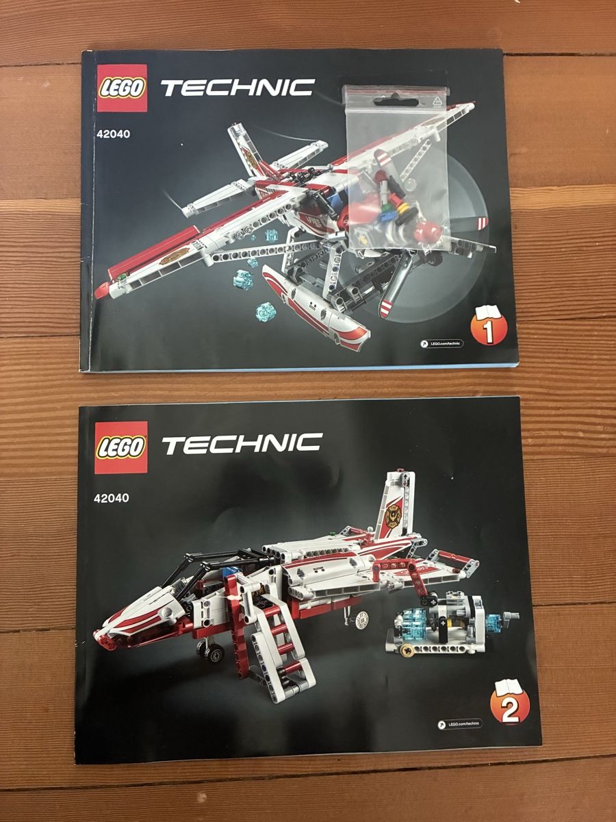 Lego Baukästen: Lego Technic 42040 Flugzeug (2) – Gebraucht aus Biberist von wacholder