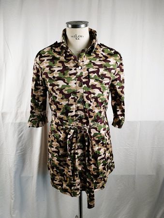 ZARA Militärkleid Gr. XS
