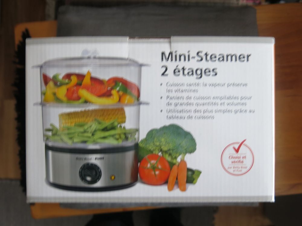 Mini-Steamer doppelstöckig / Betty Bossi / Neu (Neu (gemäss ...