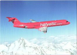 AK Fokker F100, Helvetic Airways