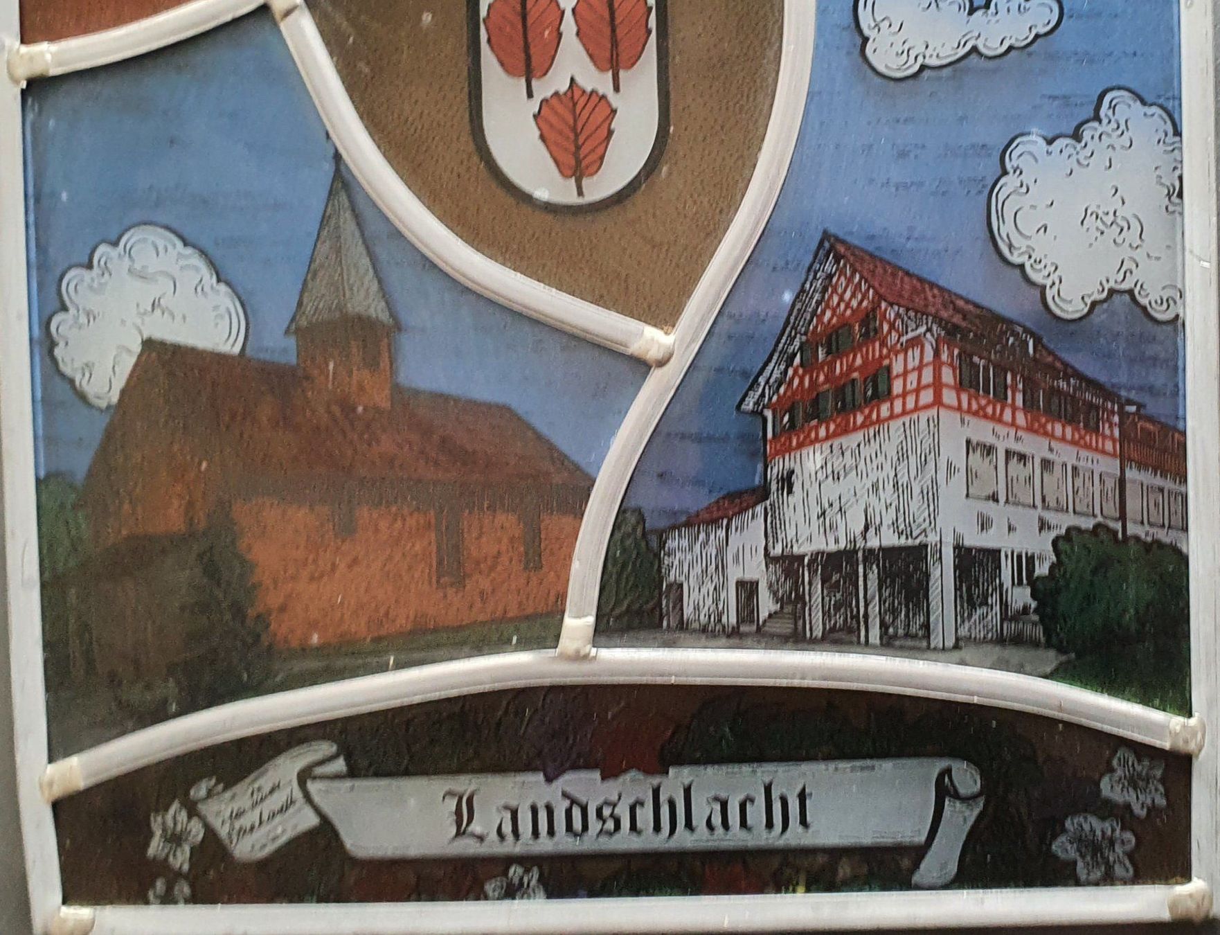 Sonstige Antiquitäten & Kunst: Glasmalerei - Gemeinde Landschlacht – Gebraucht aus Kreuzlingen von Rschweiz1 3