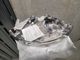 Edelstahlschale, Duschablage SUS304 mit Zubehör neu