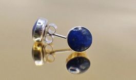 Lapislazuli Ohrstecker: Eleganz aus Chile
