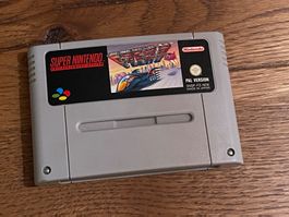 F-Zero Nintendo SNES Spiel guter Zustand