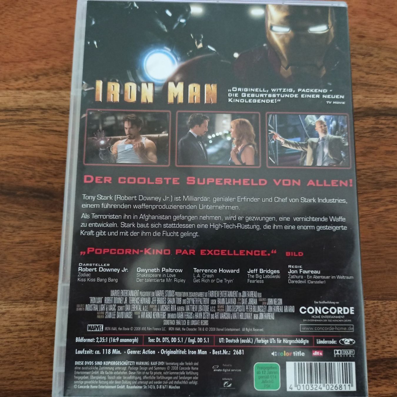Alle DVDs: Iron Man – Gebraucht aus Dübendorf von kb86_MOVIE 1
