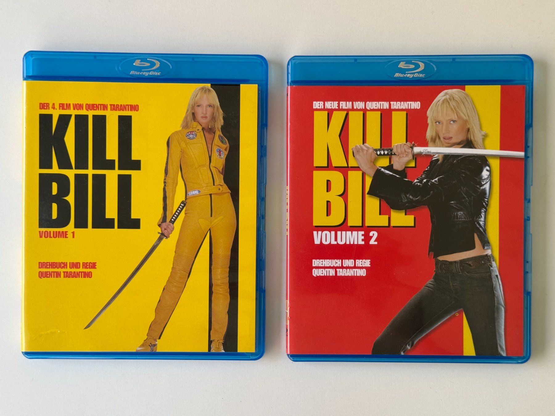 Tutti i DVDs: 2 DVD blu-ray – Kill Bill 1 & 2 – Usato da Genève venduto da Reveur