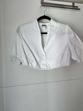 Hammersschmid Trachtenbluse Weiss Gr. 44 