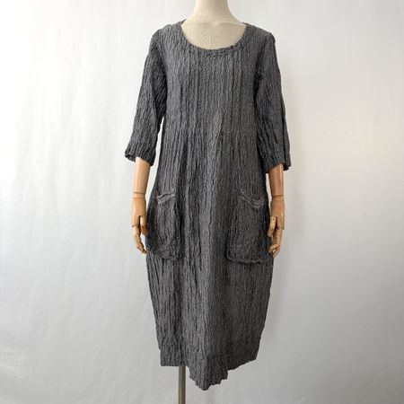 GRIZAS Linen & Silk Dress