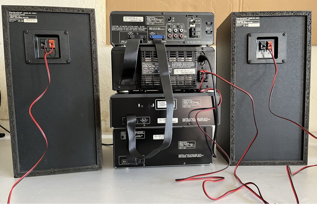 Technics Lettore multimediale & Streamer: Hifi-Anlage von Technics SE-CH610 mit Regal – Usato da Glattbrugg venduto da Jaspis10 2