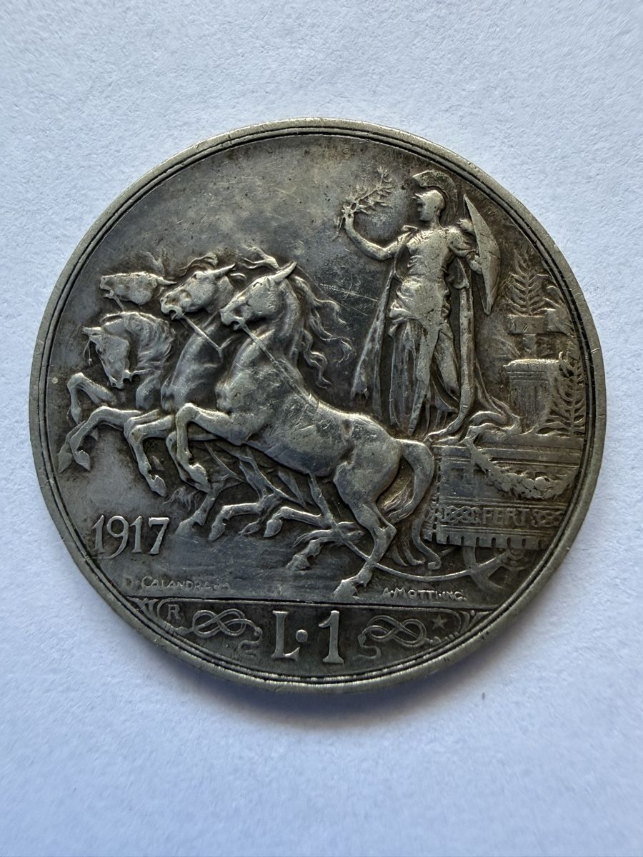 Tutti le monete: 1 Lira 1917 – Usato da Breganzona venduto da Sandro003