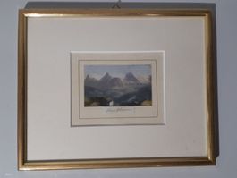 Litho Faulhorn Grindelwald