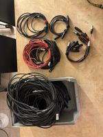 XLR Kabel Set Contrik Swissflex diverse Längen gebraucht
