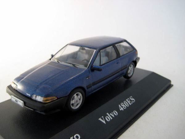 Volvo 480 Turbo blanche (Minichamps) 1/87e
