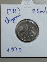 Turquie / Chypre - 25 mils - 1979
