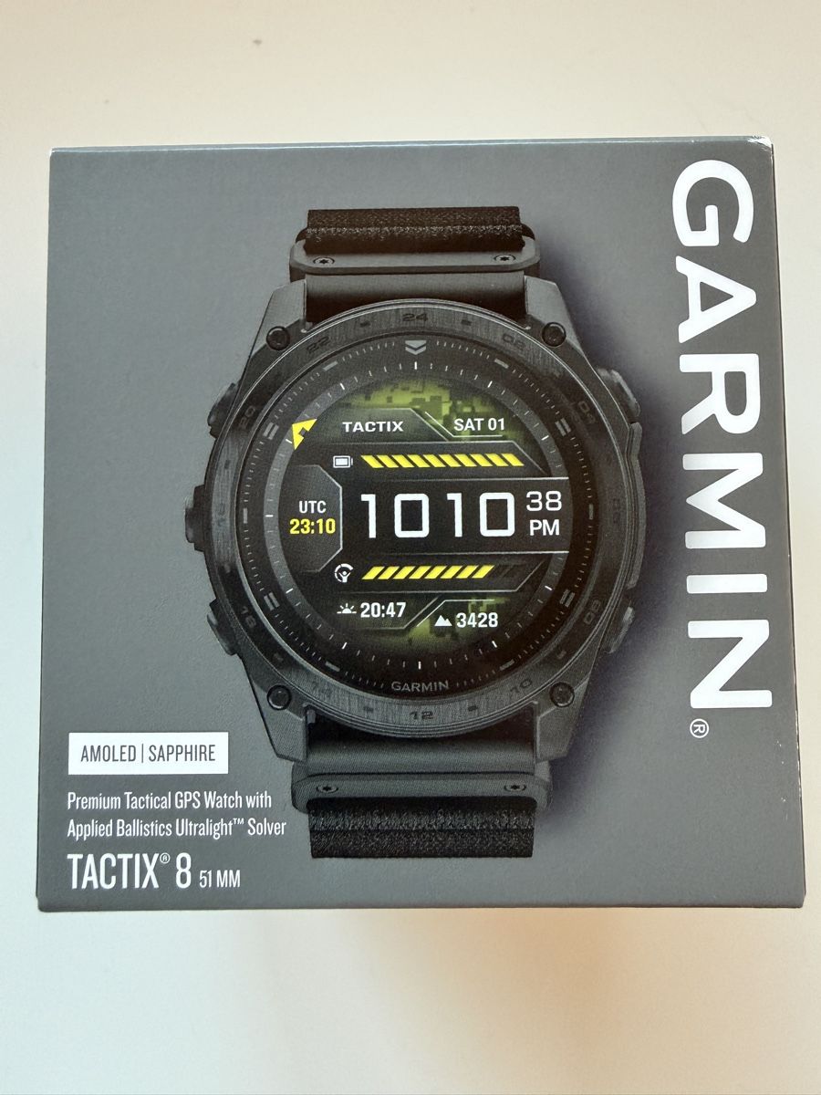 Garmin Smartwatch: Garmin Tactix 8 51mm Amoled  – Usato da Blankenburg venduto da chr_n7kv