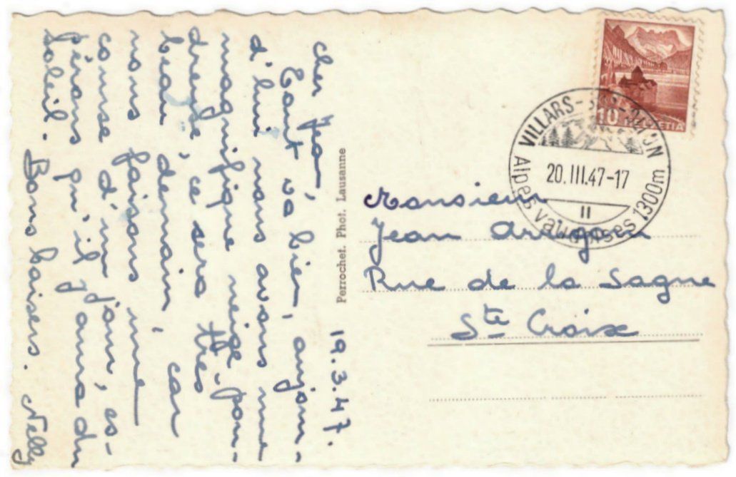 Cartoline postali: Villars - Col de Bretaye – Usato da Binningen venduto da Mountainrider 1