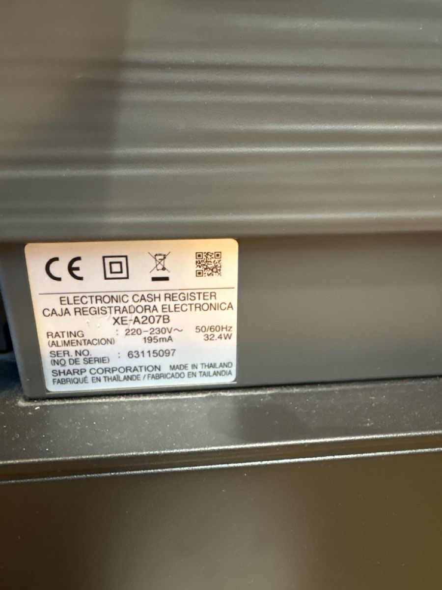 Sharp Registratore di cassa: SHARP Registrierkasse AB 1 Stutz – Usato da Langenbruck venduto da Maxxi7 1