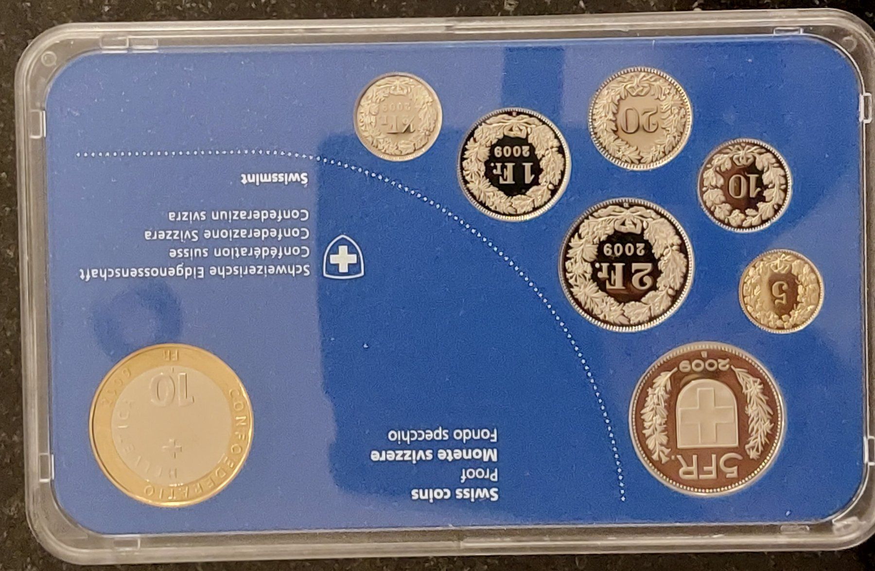Tutti le monete: CH - Münzsatz 2009 pp – Nuovo (secondo la descrizione) da Arch venduto da repros 1