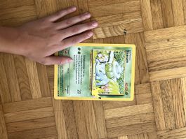Bisasam Pokemon Karte - Selten! Sammlerstück! Top!