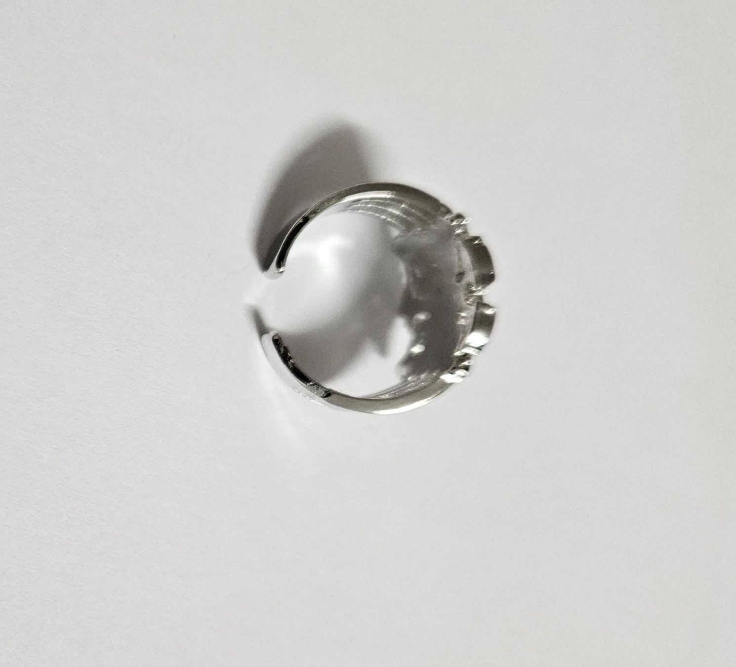 Ringe: Ring mit albanischem Adler chrom / silbrig – Neu und originalverpackt aus Kreuzlingen von RahMal 5