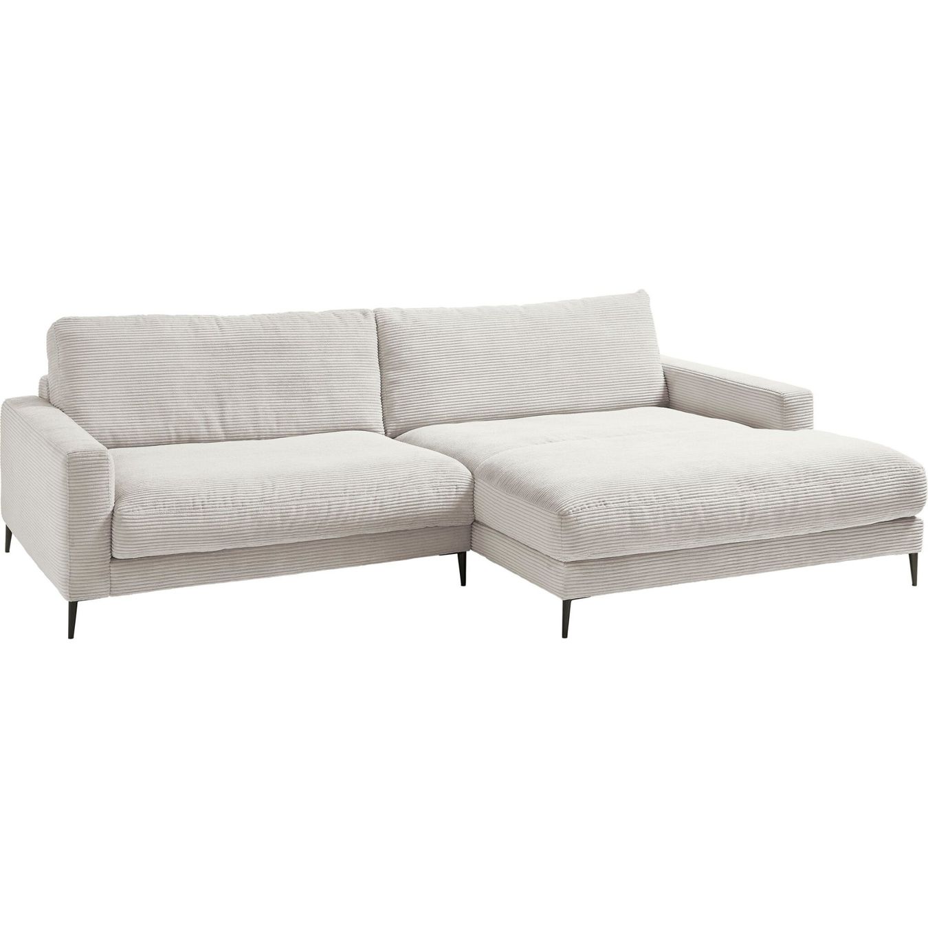 Sofas: Ecksofa  Uptown in Cord Nature rechts – Neu und originalverpackt aus Bischofszell von deluxe-moebel 2