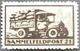 Soldatenmarken 1.WK, Sammelfeldpost, Wi FP 3