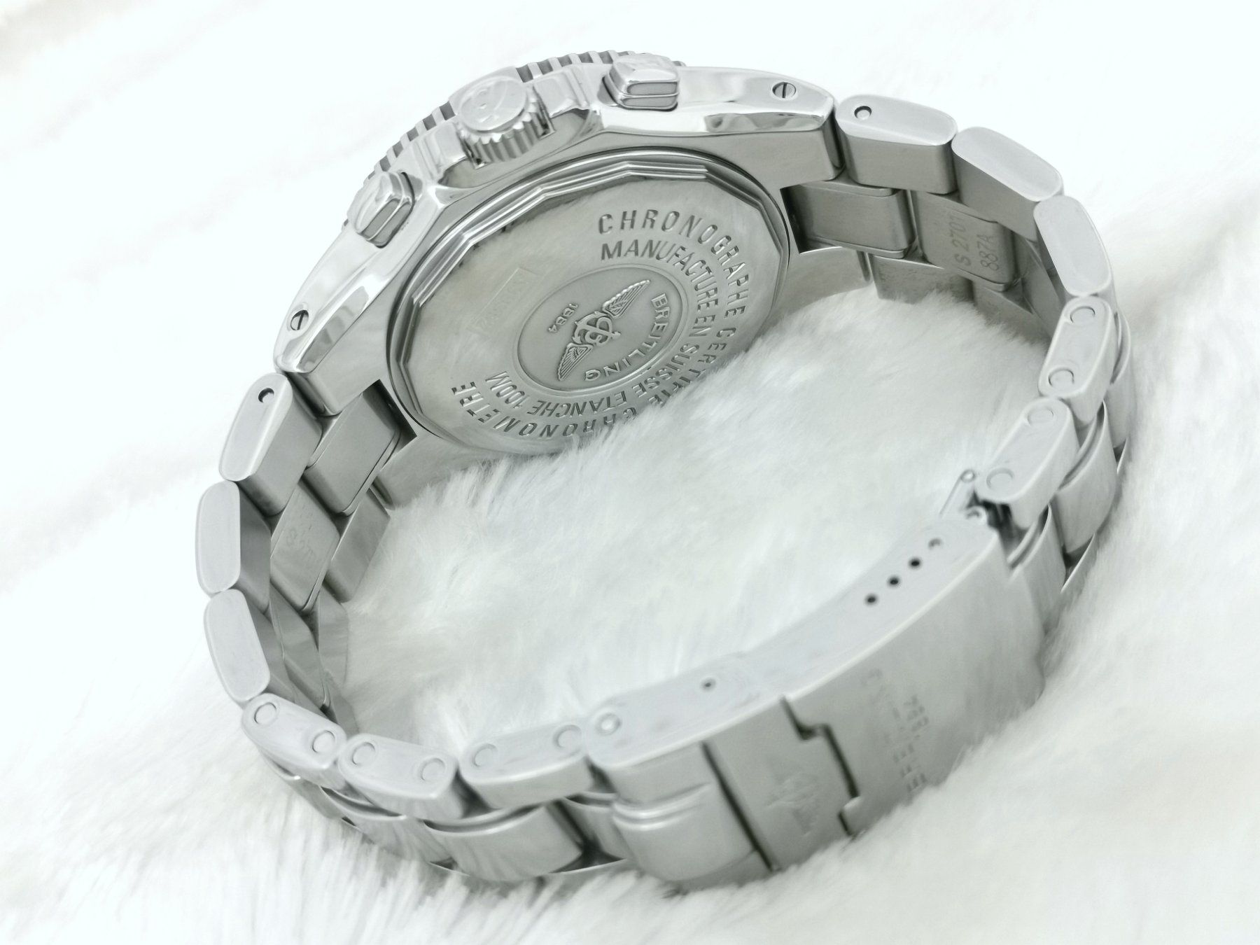 Breitling Orologi: Breitling Hercules neuwertig Full Set ref.A39362 – Nuovo (secondo la descrizione) da Nottwil venduto da Kaufen003 8