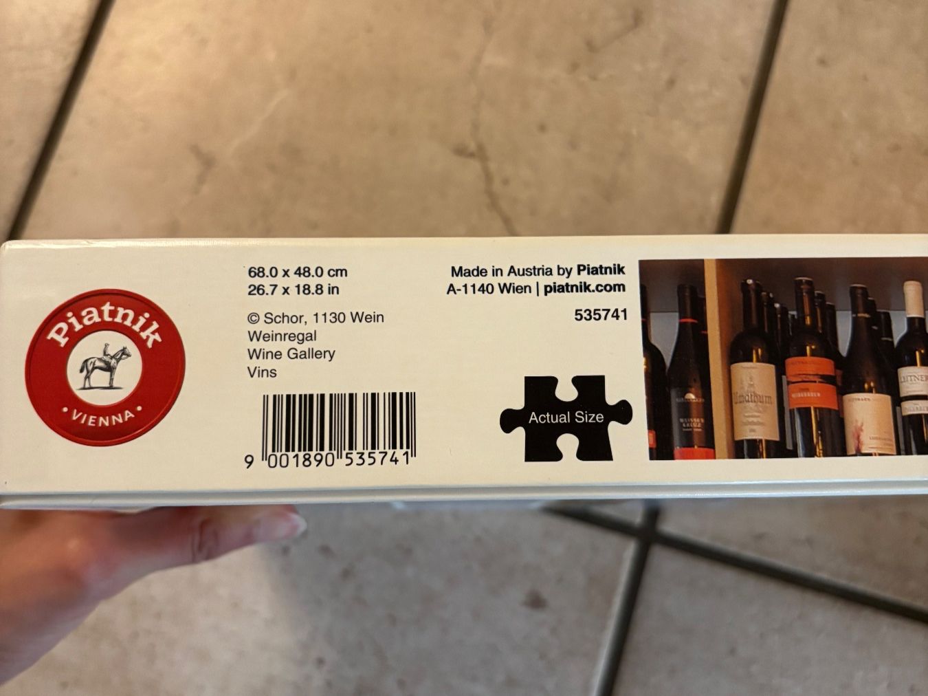 Puzzle: Puzzle Cave à vin - 1000 pcs – Usato da Confignon venduto da lea_nv6b 1